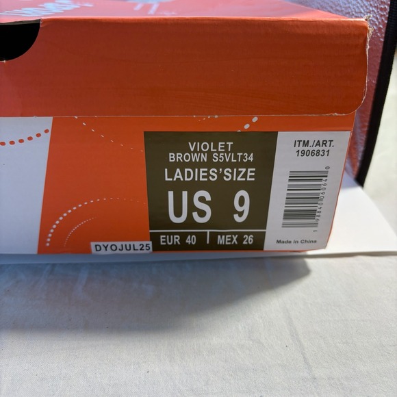 J Sport Womens Violet Boot Brown Size 9 - Picture 5 of 6